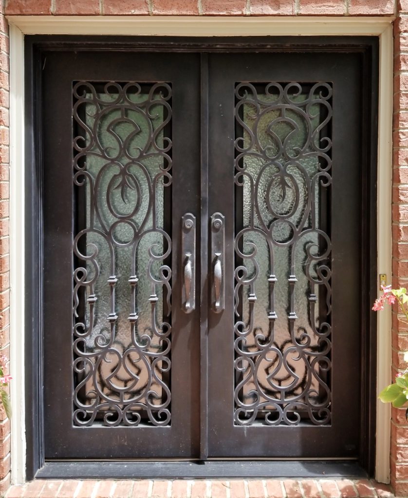 Ps Ornate Iron Door Clark Hall Doors