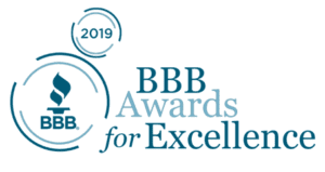 BBB award for excellence logo