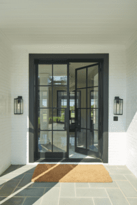 Modern & Bright Double Entry Doors