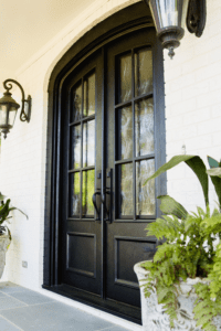 Traditional Double Front Doors