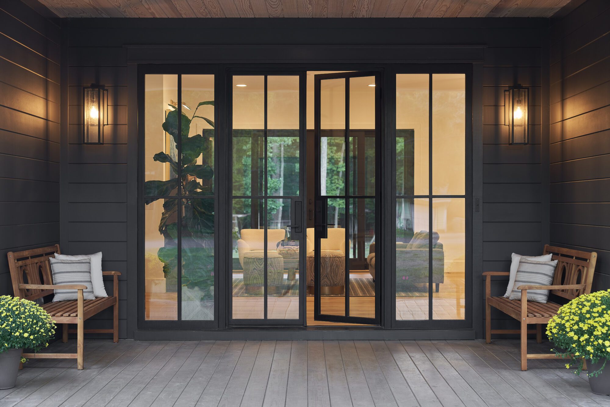 CL3361 Modern Iron Doors Clark Hall Doors